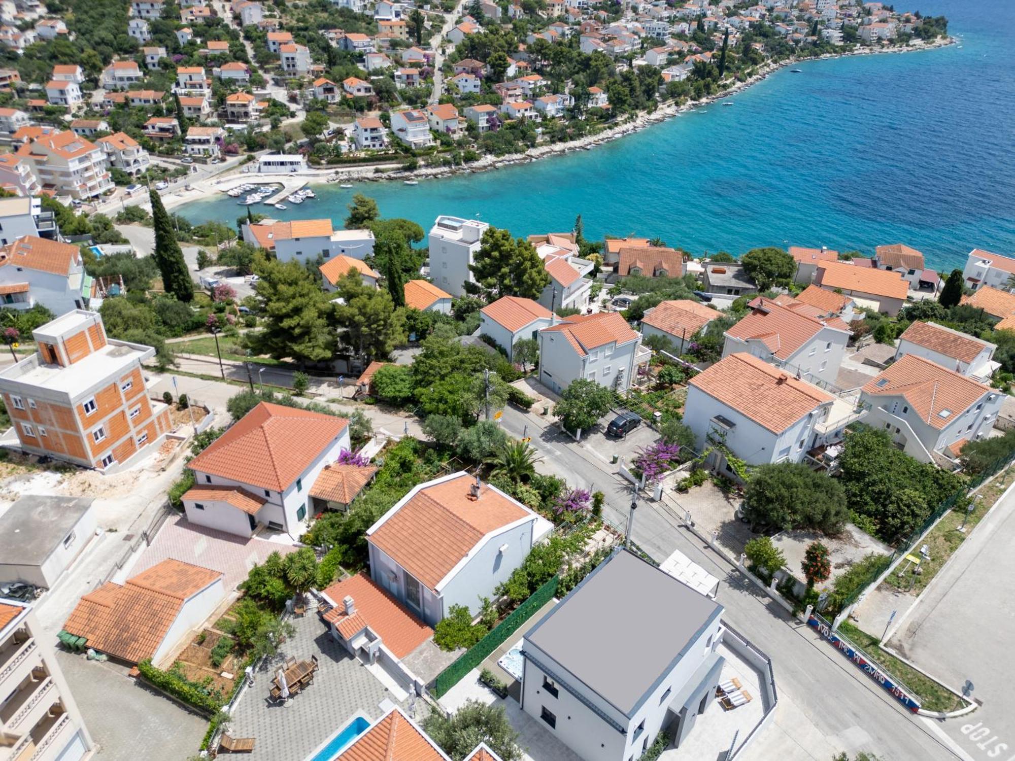 Villa Roma Sauna And Hydrotherapy Pool Trogir Extérieur photo