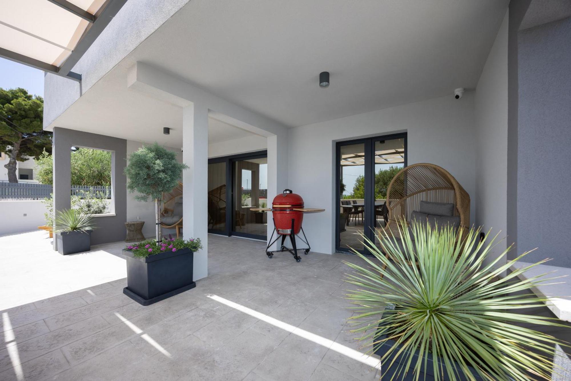 Villa Roma Sauna And Hydrotherapy Pool Trogir Extérieur photo